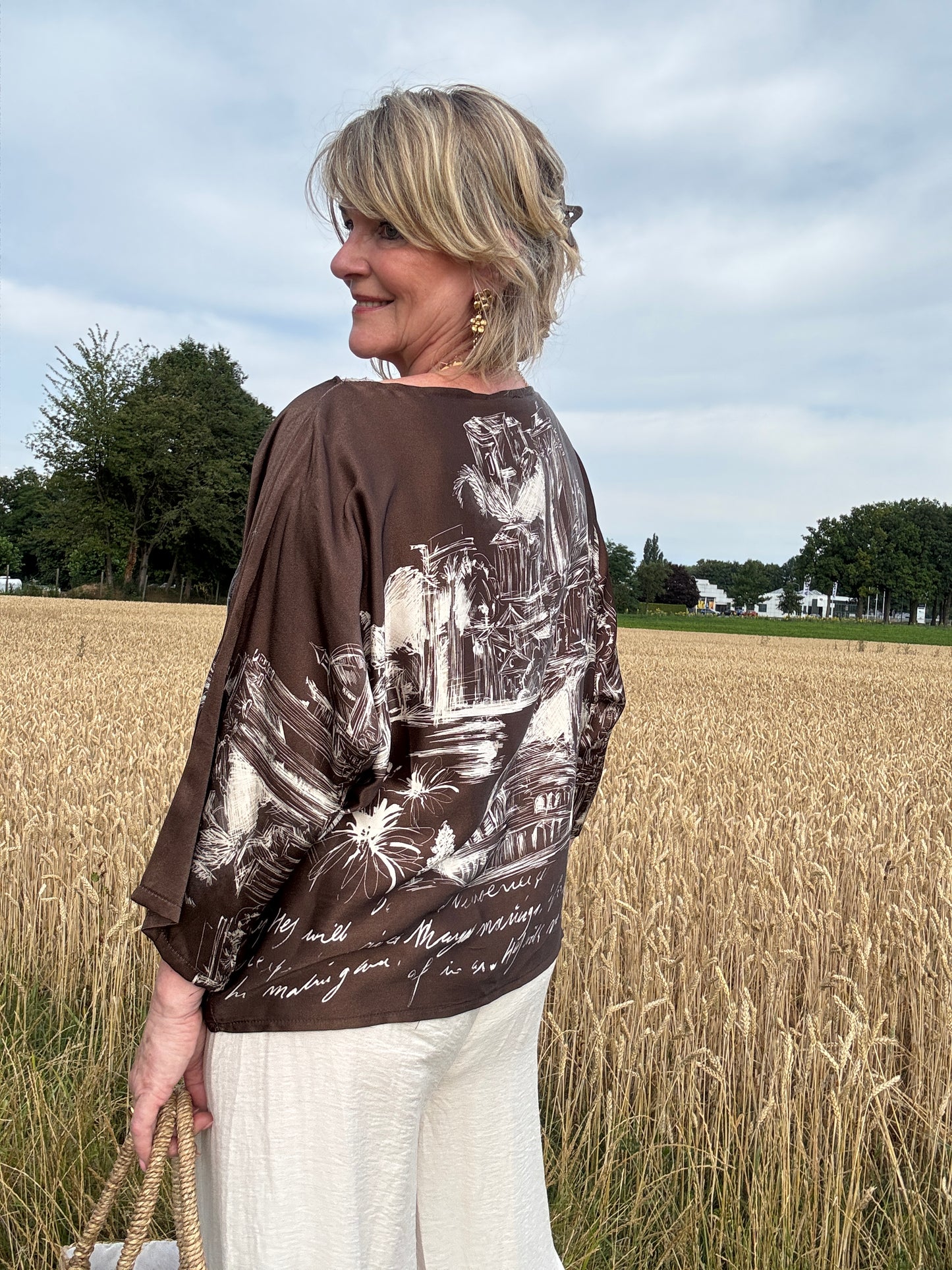BELLA Blouse - Bruin