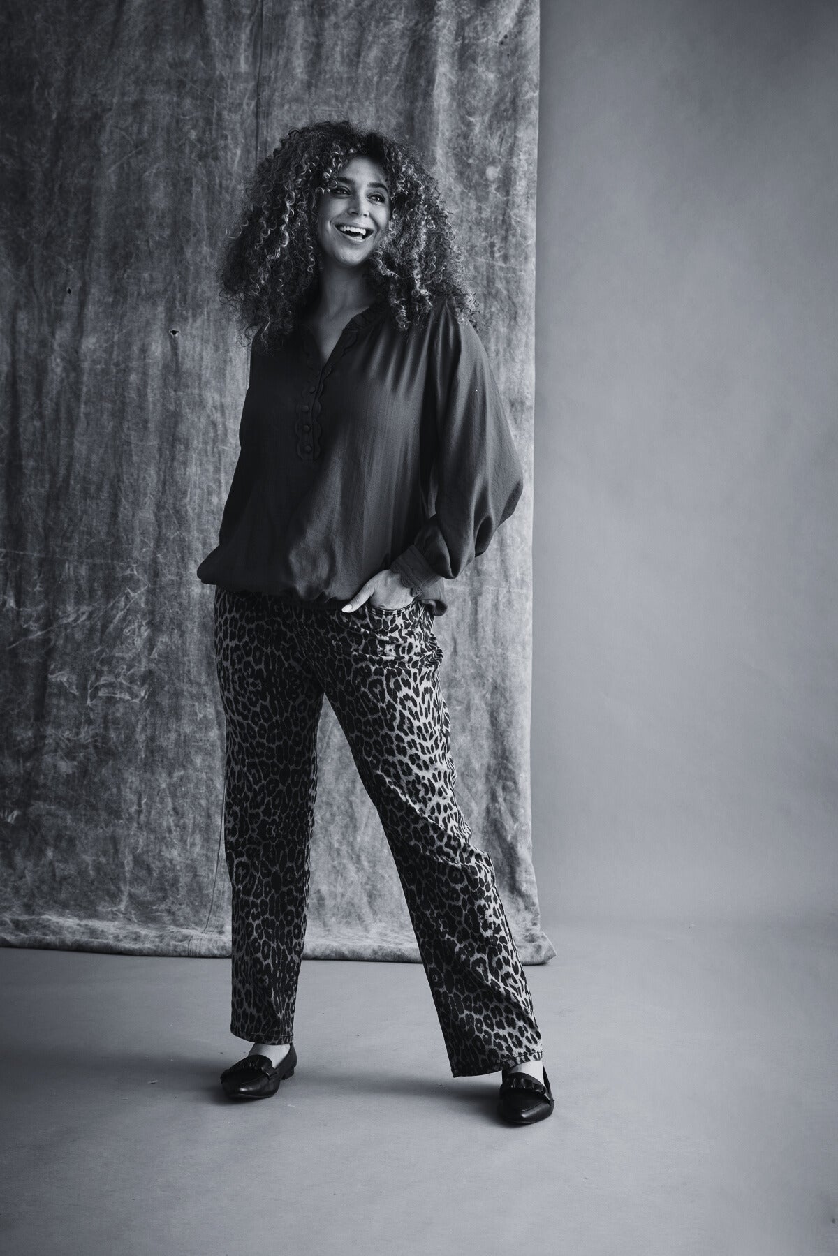 ORRA Blouse - Zwart