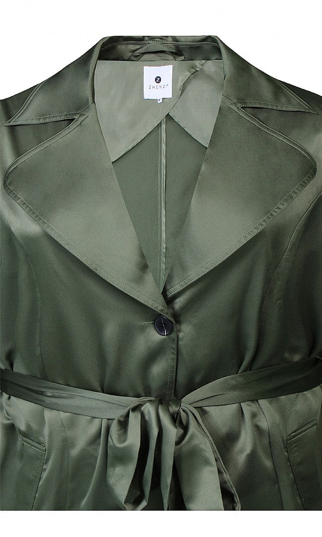 Emerald Blouse - Bruin Print