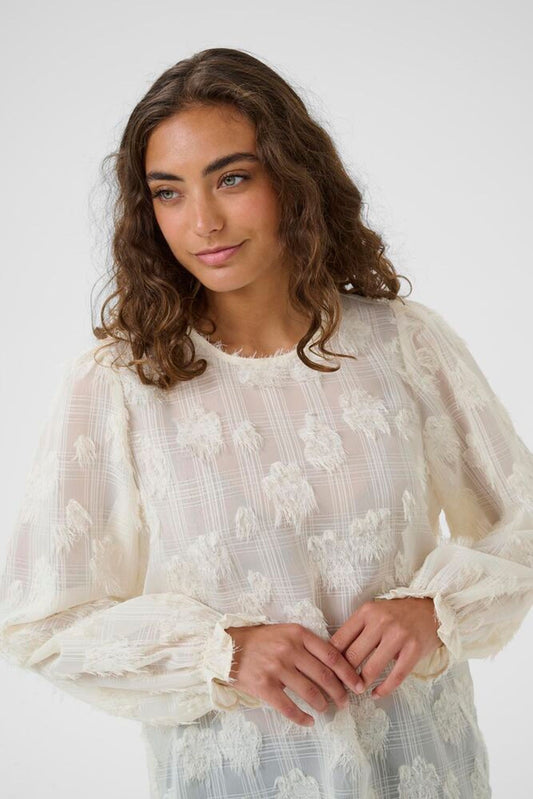 BEANNIE BLOUSE - Ecru