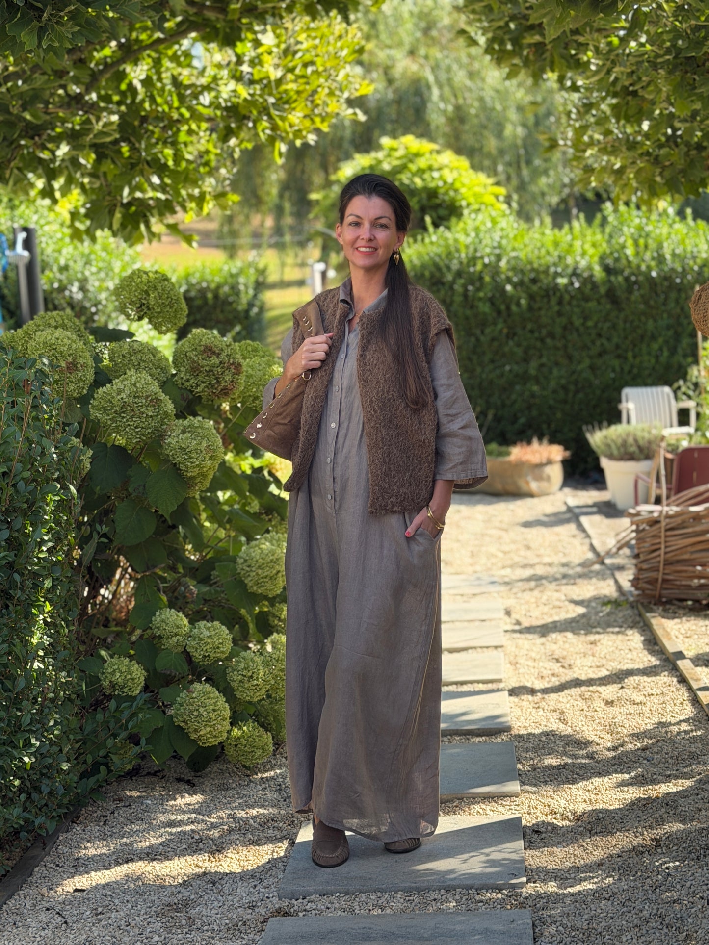OVA JUMPSUIT - TAUPE