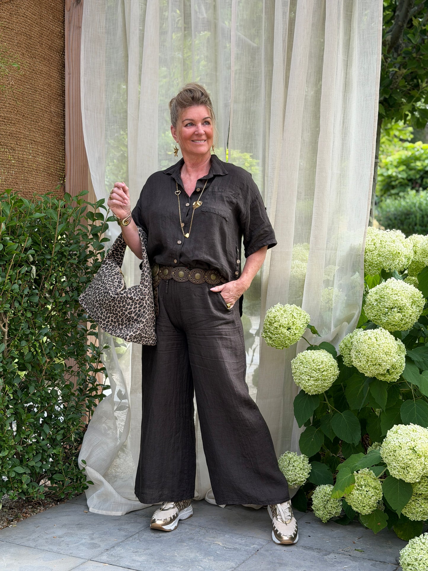 BELA BLOUSE - BRUIN