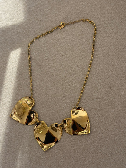 De 3 HARTEN KETTING