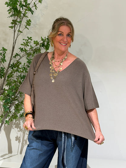 BASICO SHIRT - TAUPE