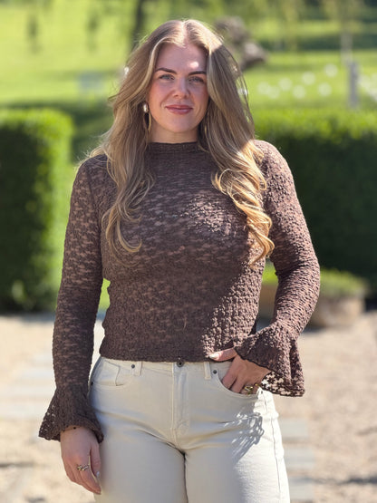 ROXY Lace Top - Bruin