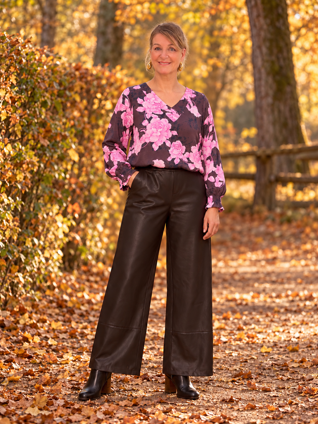 MERYL BLOUSE - ROZE