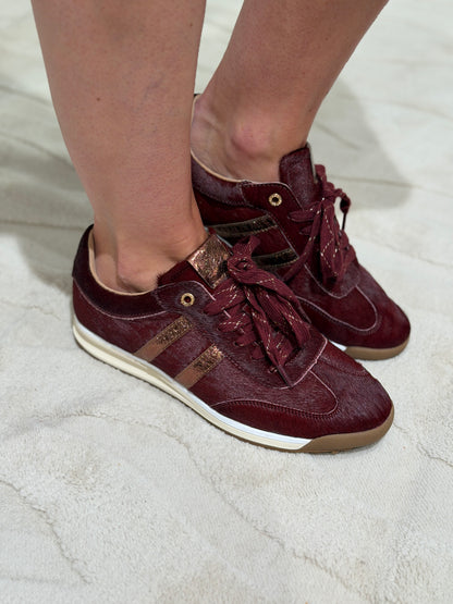 MOXIE SNEAKER - BORDEAUX