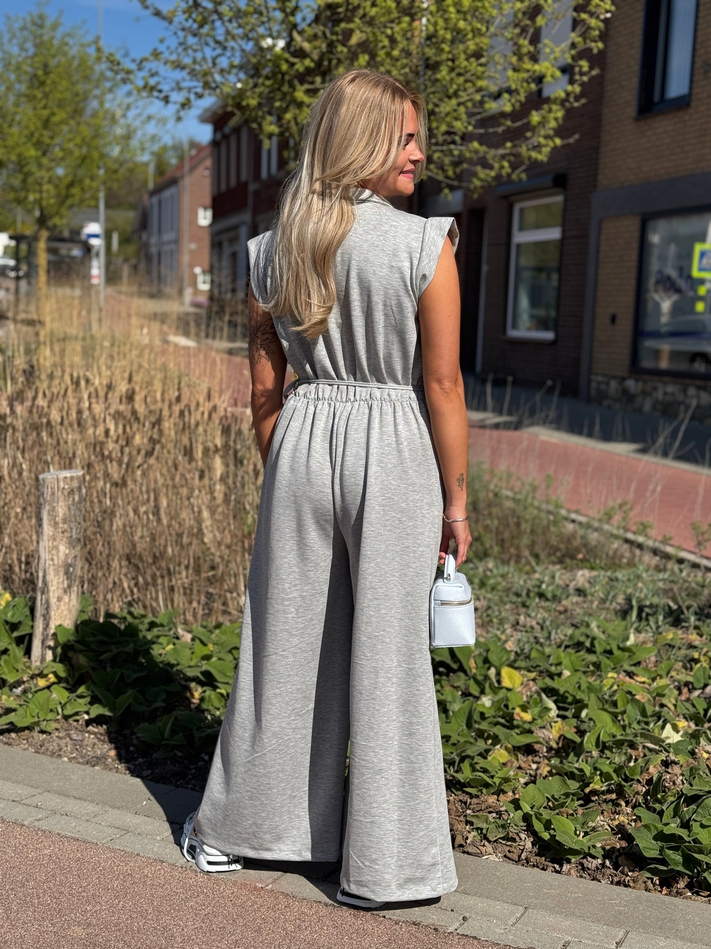 Megan Jumpsuit - Grijs