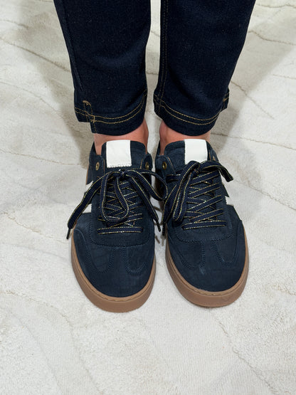 NYNKE  SNEAKER BLAUW