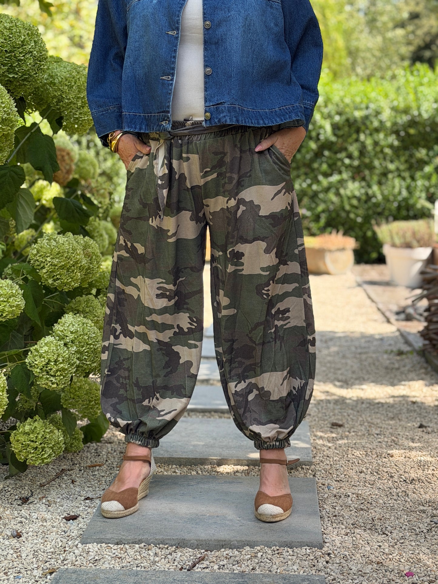 BROEK BALLOON - CAMO