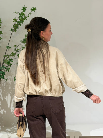 IVY RIB JASJE - BEIGE
