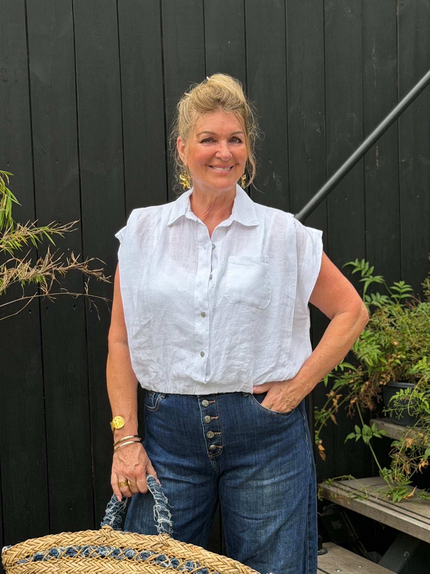 BALLOON BLOUSE - WIT