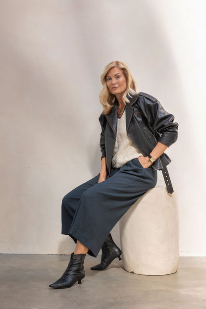CHARLI  PLISSE BOOT