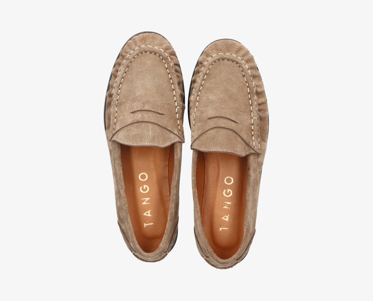 AGNES LOAFER - TAUPE
