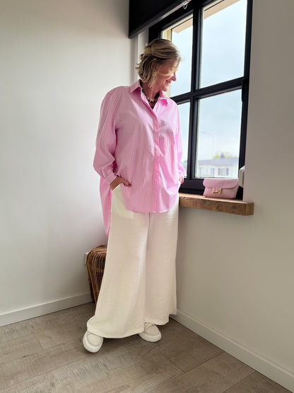 Oversized Blouse - Roze