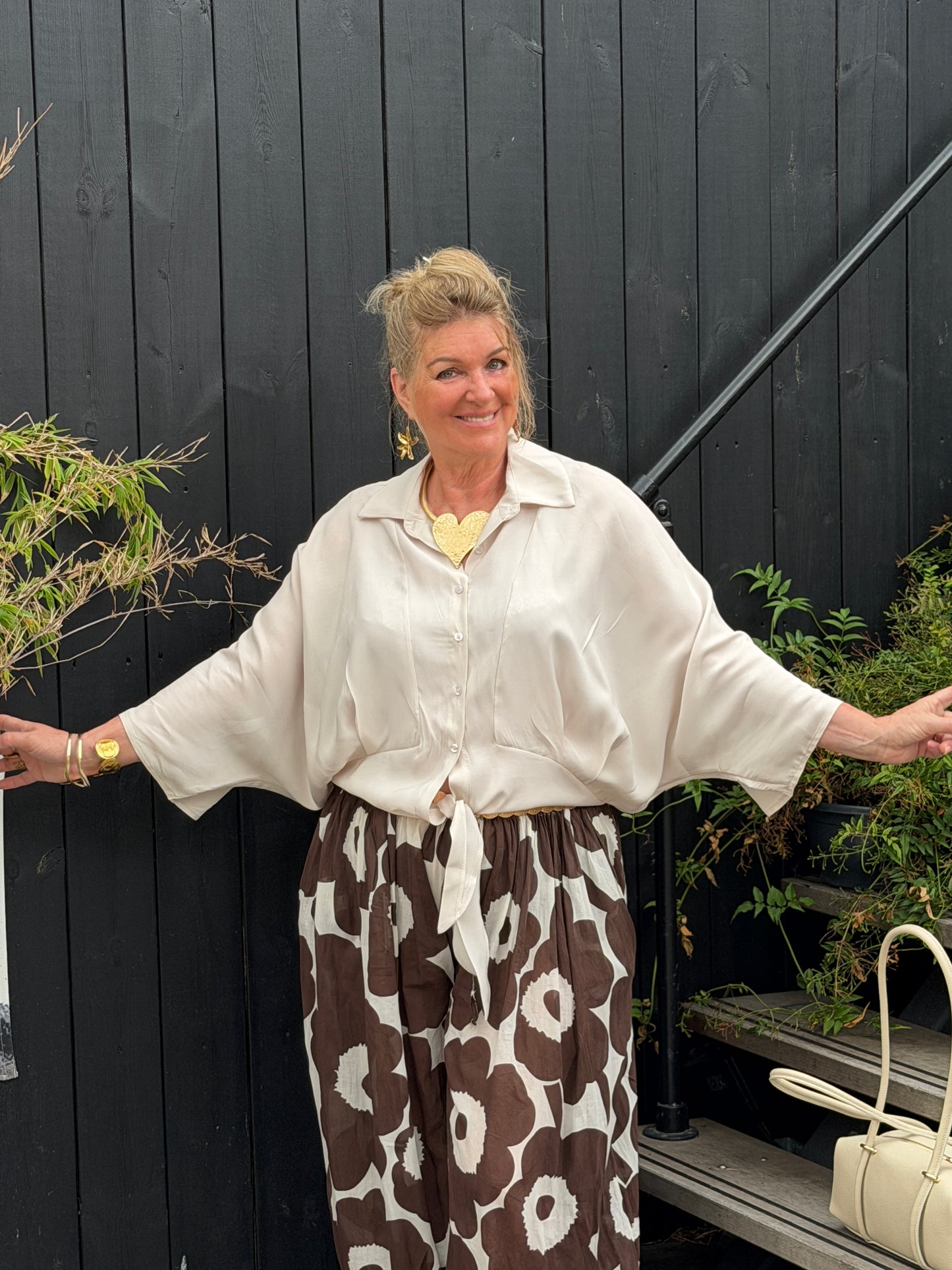 NOÉMI BLOUSE - BEIGE