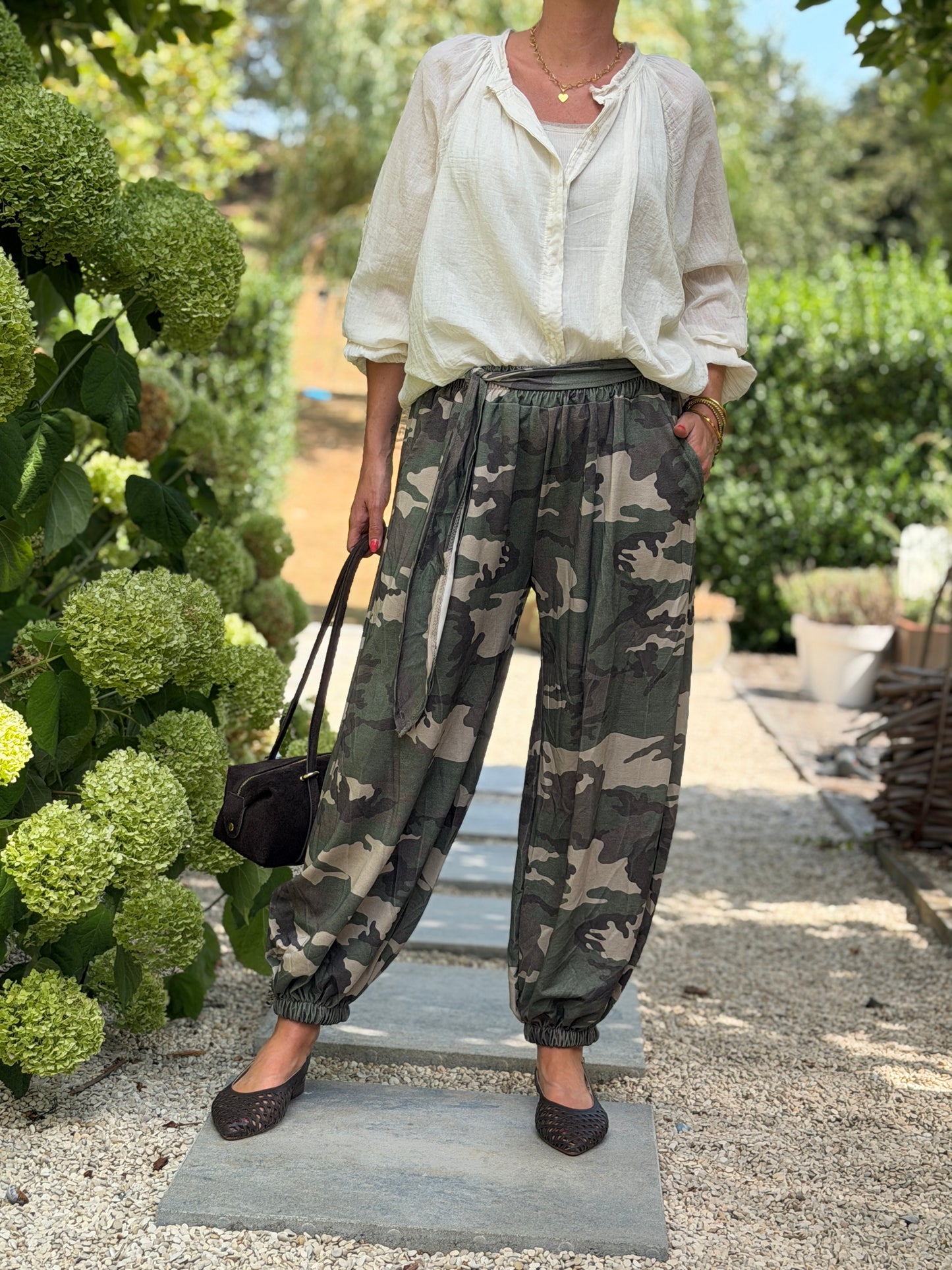 BROEK BALLOON - CAMO