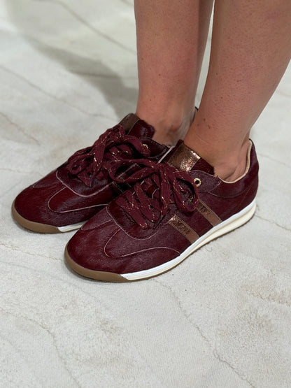 MOXIE SNEAKER - BORDEAUX