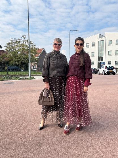 DOLCE DOTS Rok - Bruin