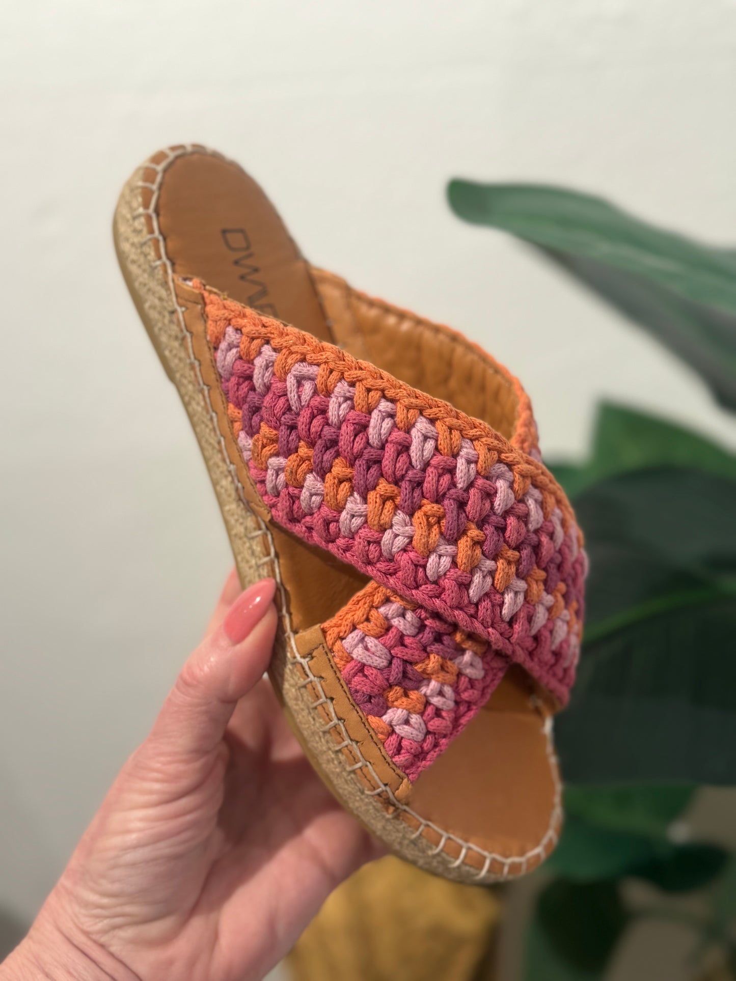 Casablanca Slipper - Oranje/Roze