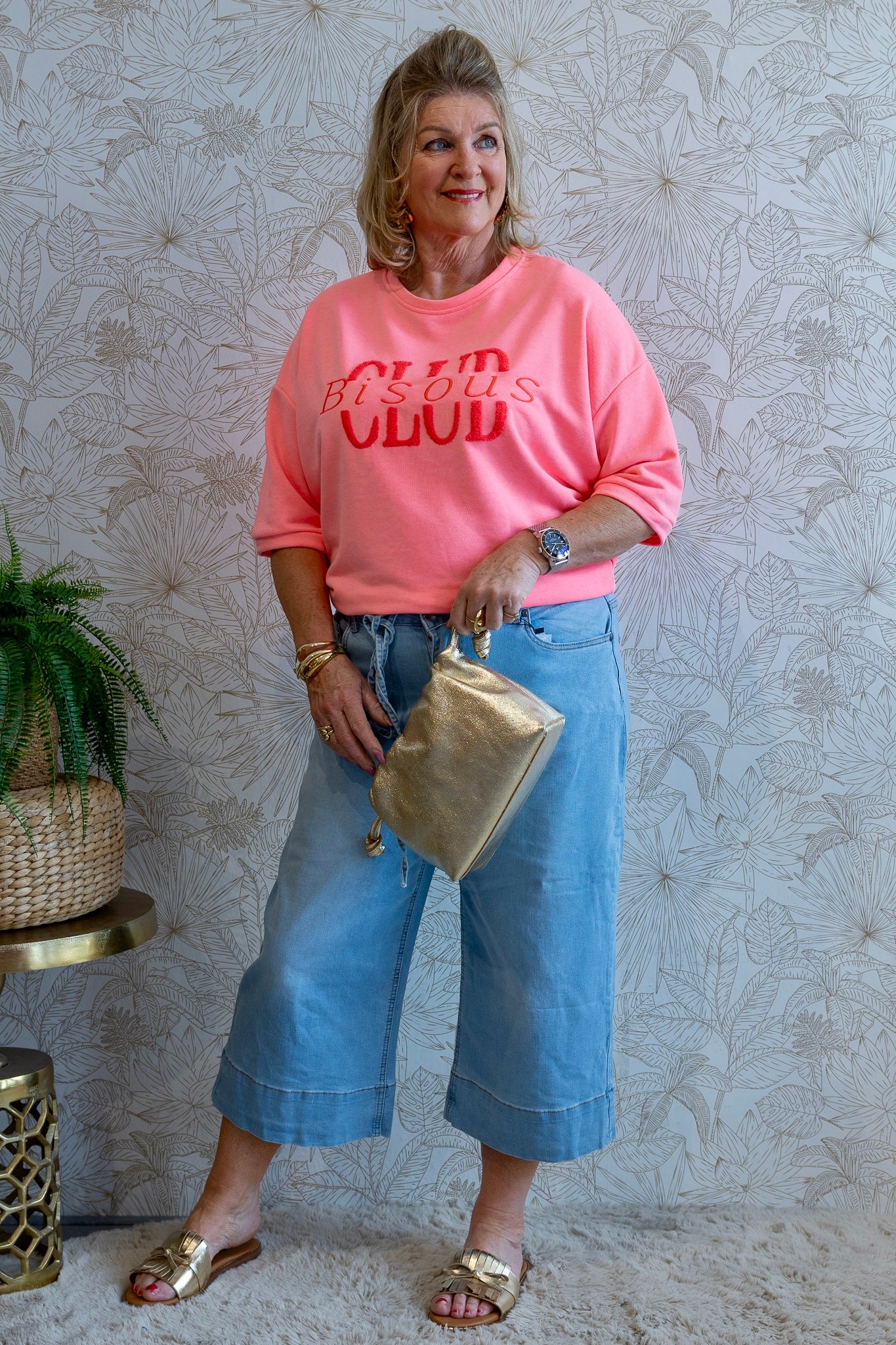 BISOUS SWEATER - ROZE