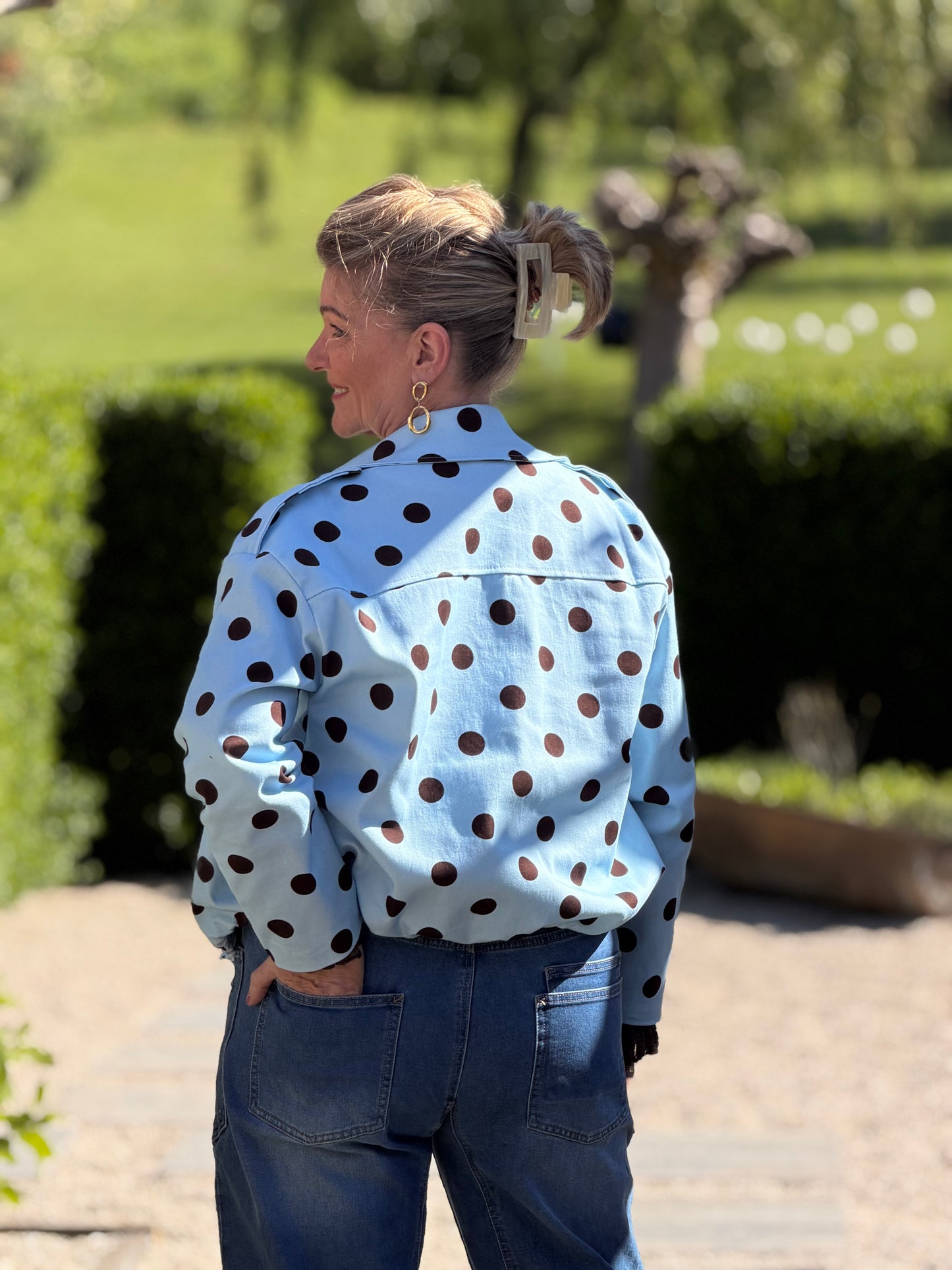 POLKA Bomber - Blauw