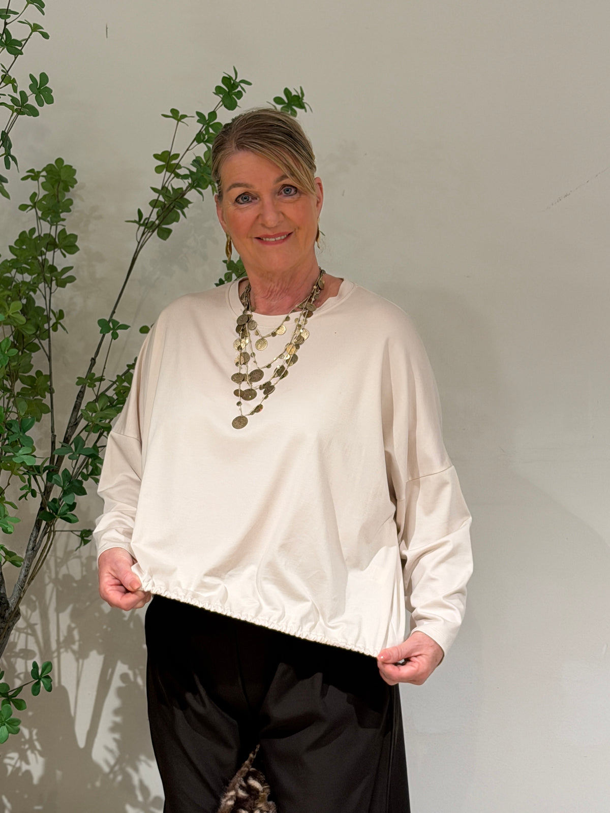 LISA SHIRT - BEIGE