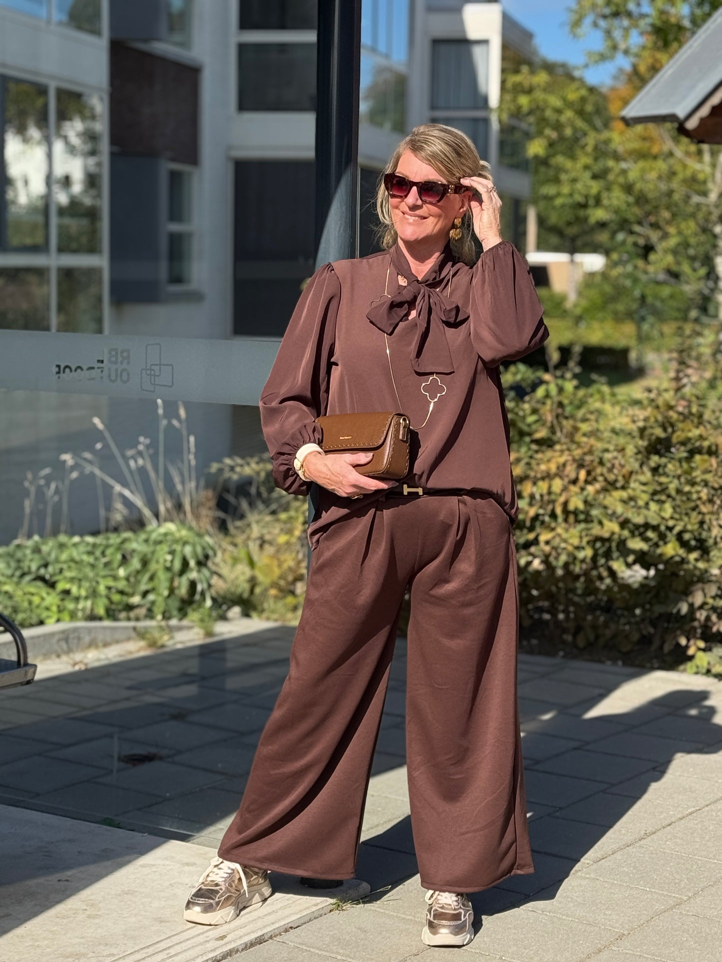 STRIK  Blouse - Bruin