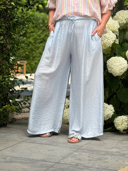 MADALON BROEK - BLAUW