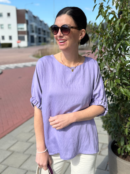 Blouse Brit - Paars