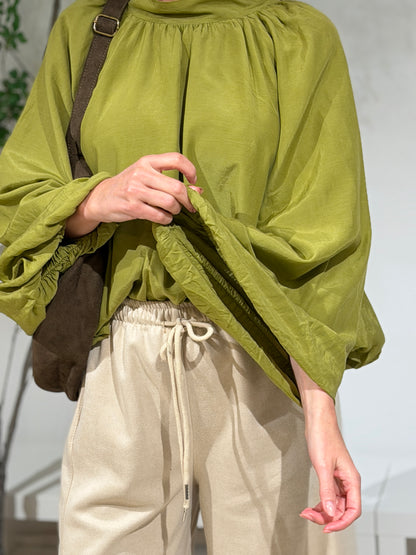 POSA  BLOUSE - GROEN