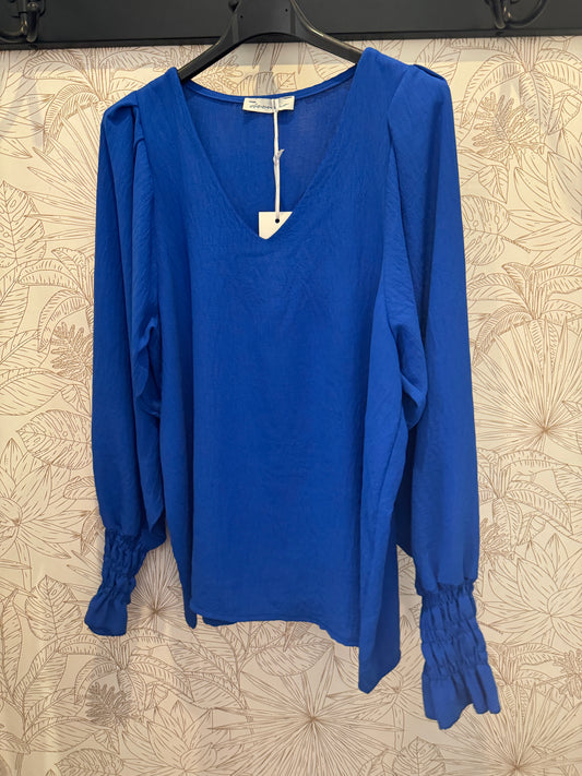 Dewi Blouse - Blauw