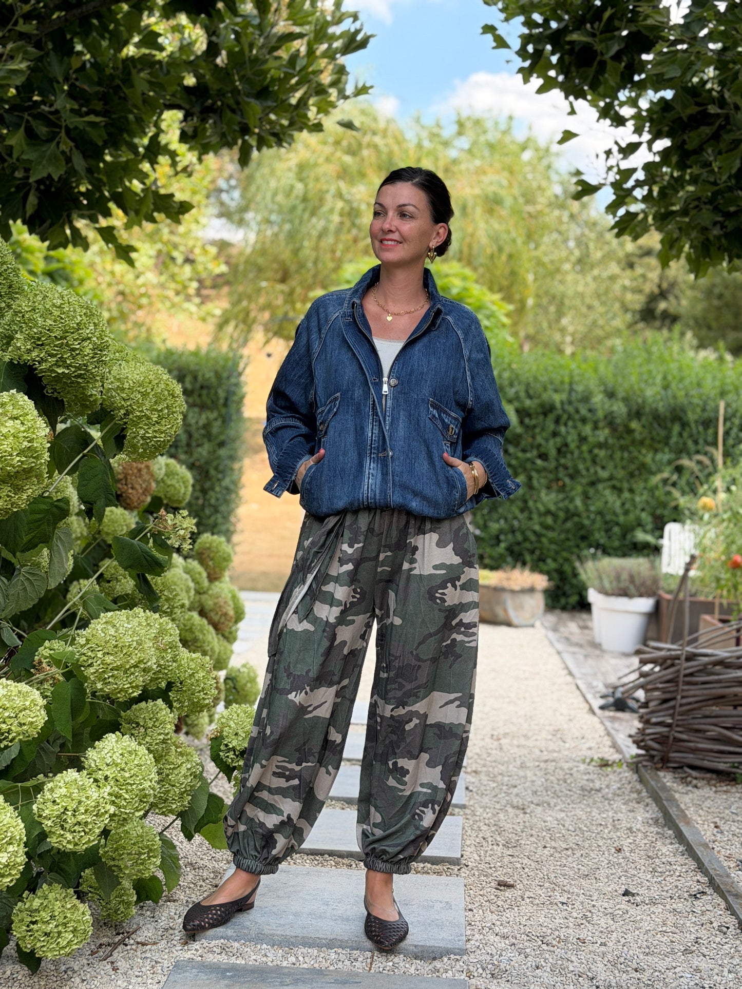 BROEK BALLOON - CAMO