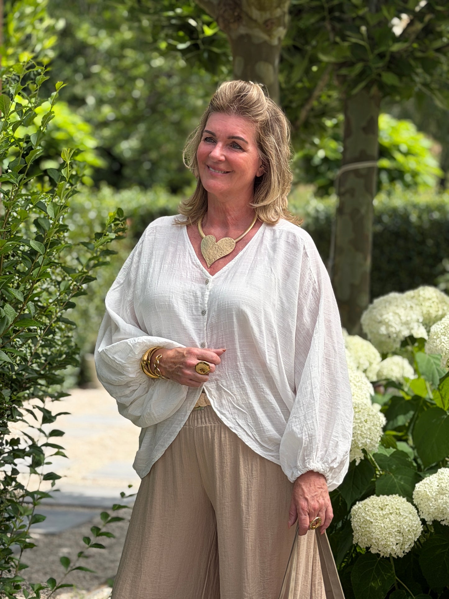 LENI BLOUSE - WIT