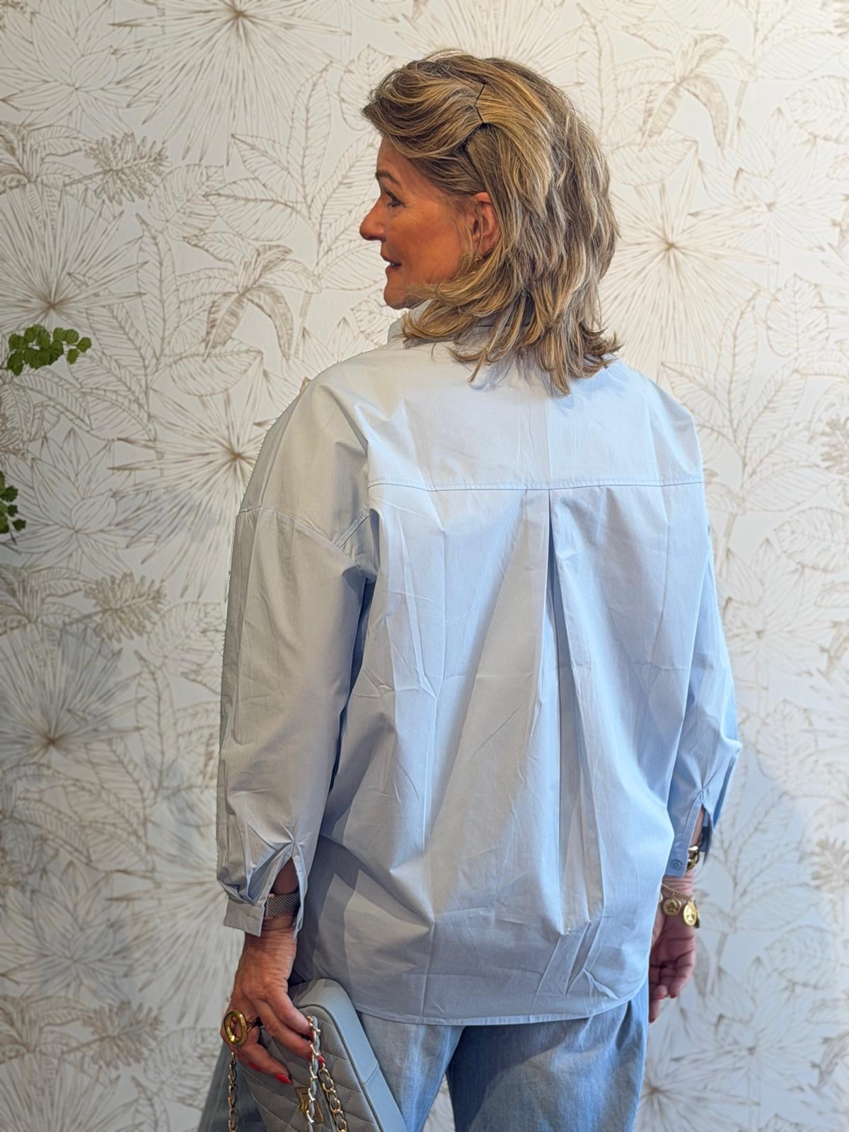 AMBER Blouse - Blauw