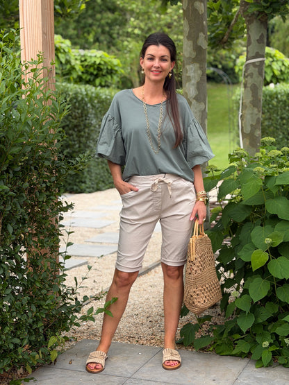 EVI POF SHIRT - GROEN