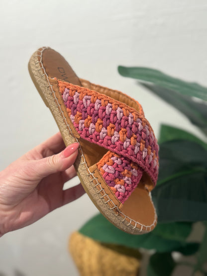 Casablanca Slipper - Oranje/Roze