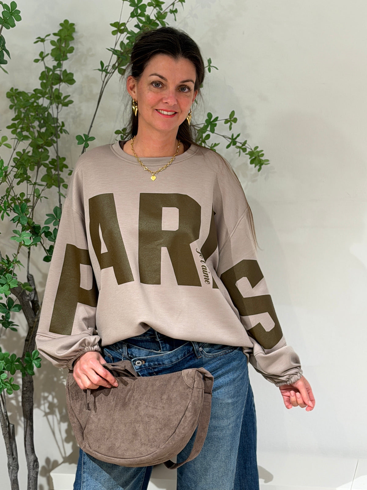 PARIS SWEATER - TAUPE
