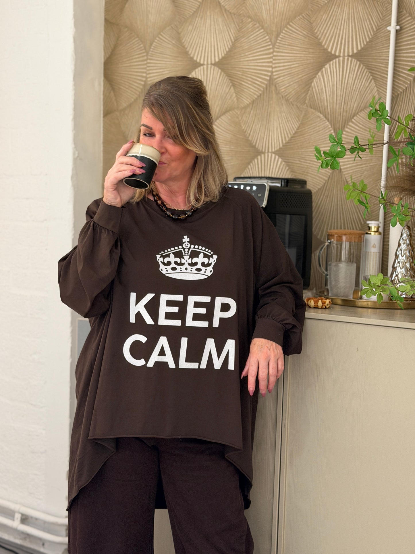 KEEP CALM Shirt - Bruin