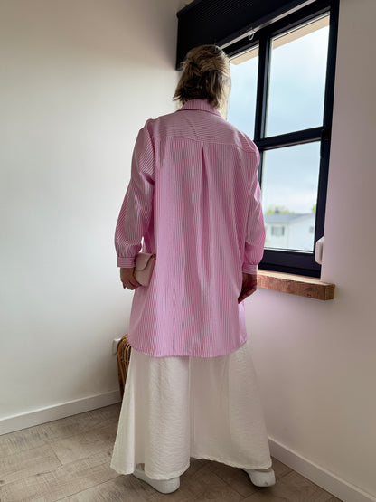Oversized Blouse - Roze