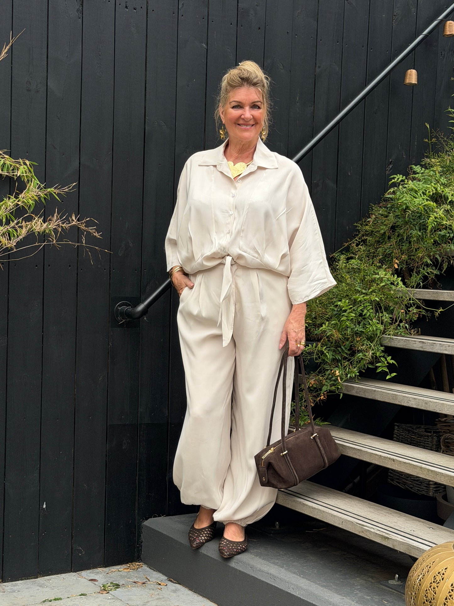 NOÉMI BLOUSE - BEIGE
