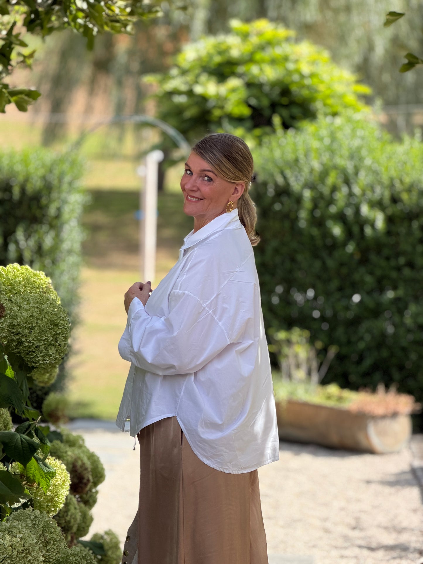 BOTON BLOUSE - WIT
