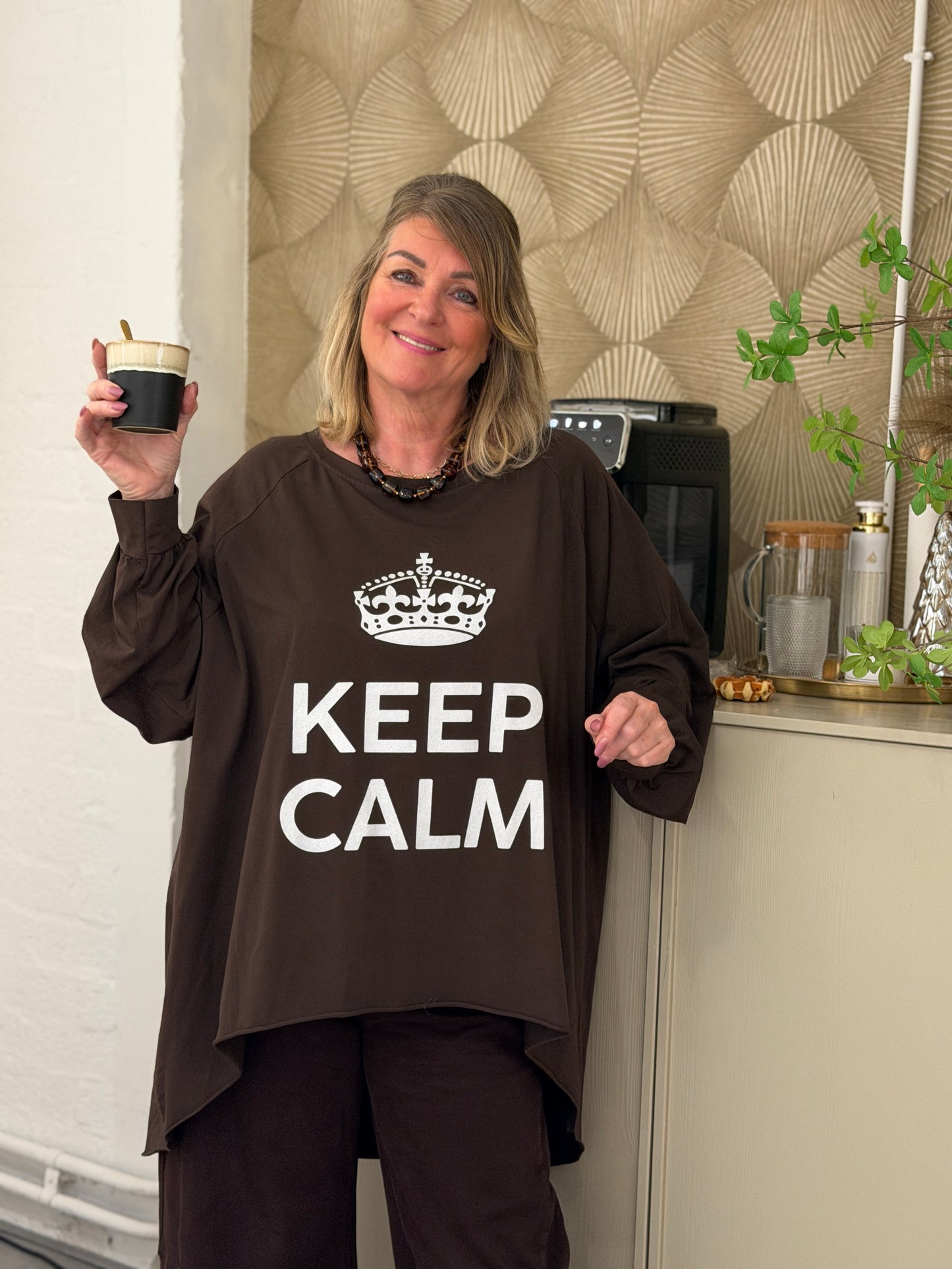 KEEP CALM Shirt - Bruin