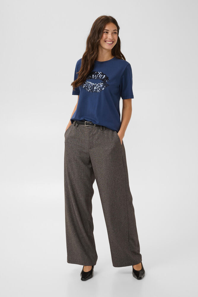 BREE SHIRT - BLAUW