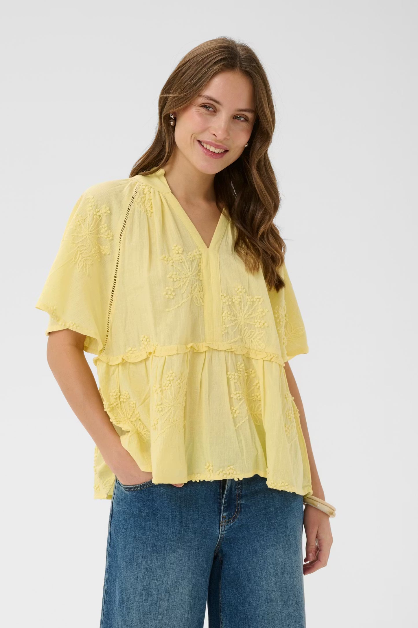 JALIA Blouse Geel