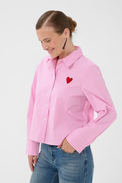 BONY BLOUSE- ROZE