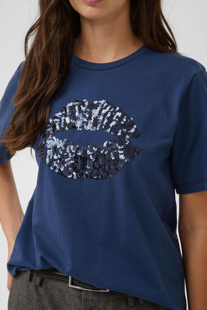 BREE SHIRT - BLAUW