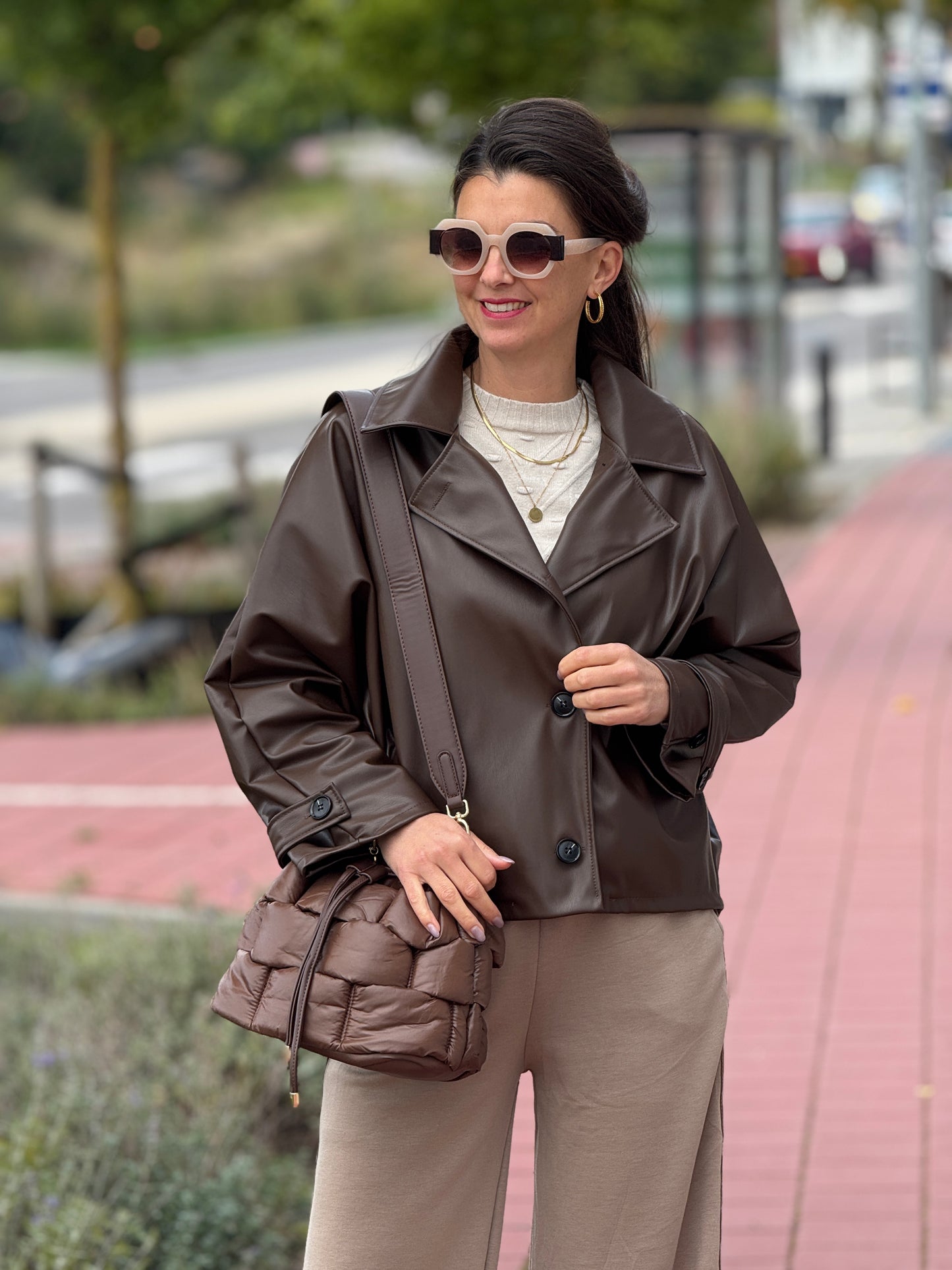 GIULIA Jacket - Bruin
