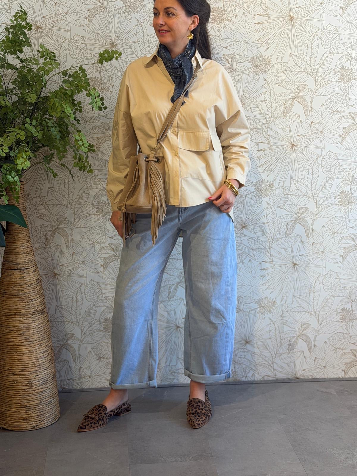 AMBER Blouse - Beige