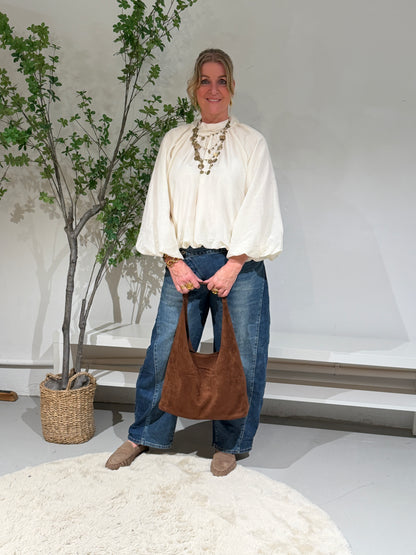 POSA  BLOUSE - ECRU